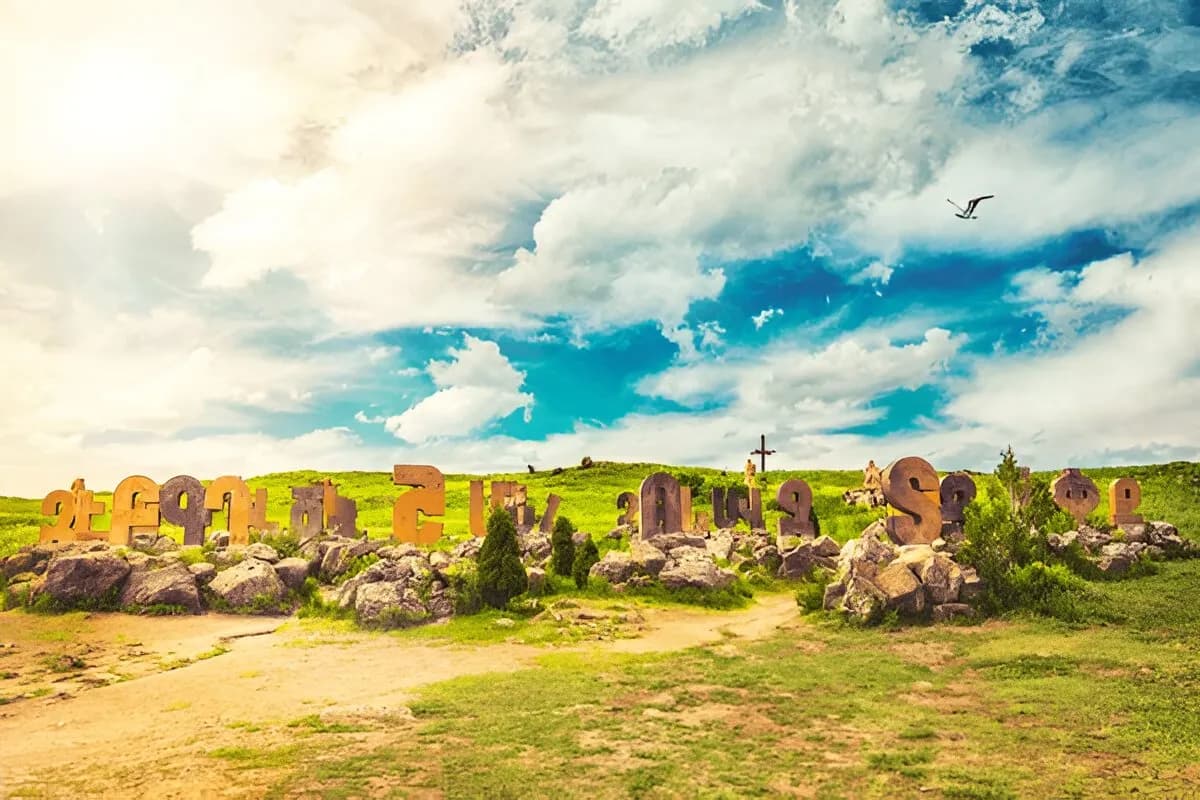 Armenian Alphabet Monument