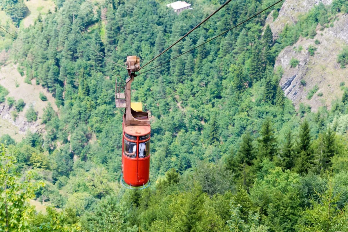 Cable Car Ride in Khulo