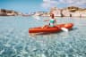 Kayaking at Maldives