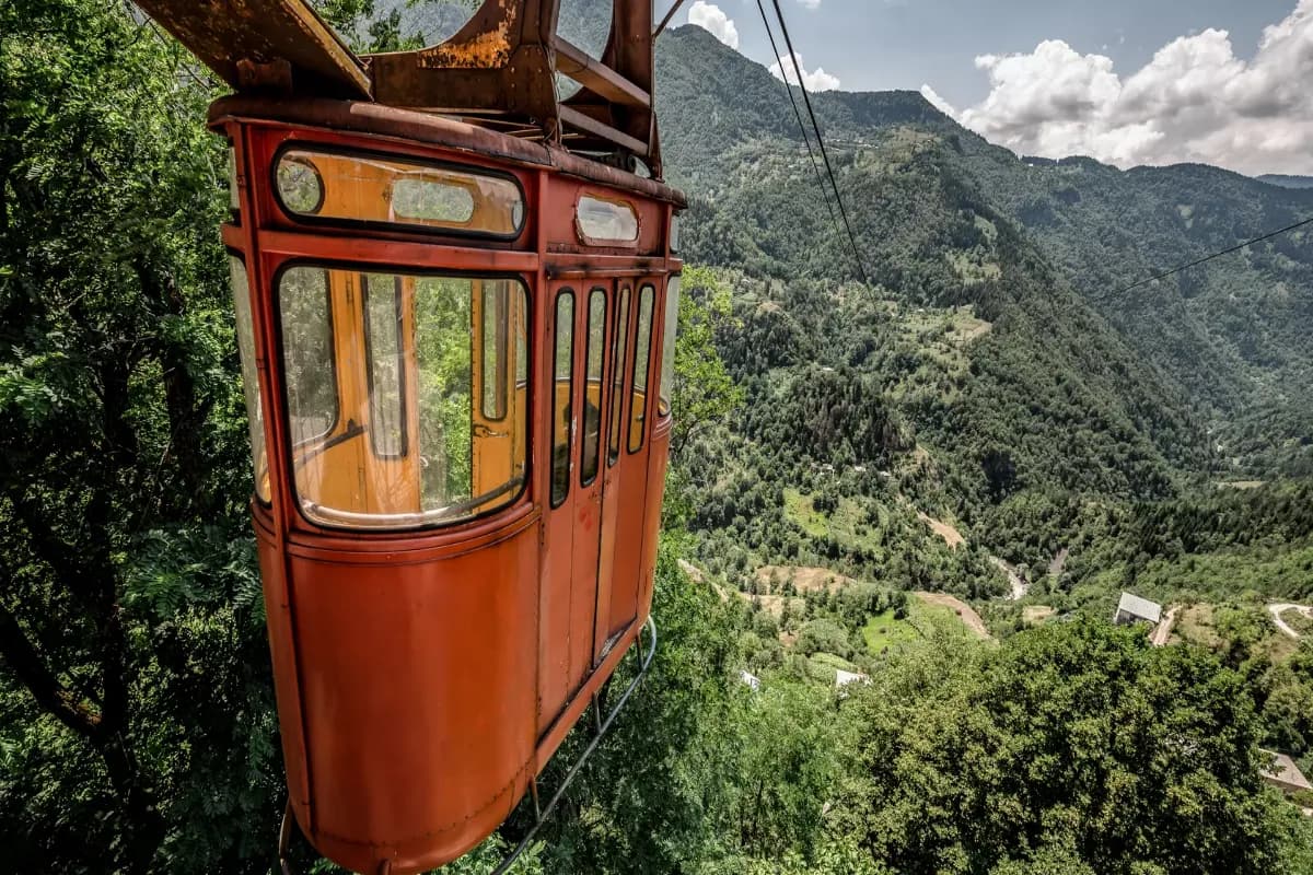 Cable Car Ride in Khulo