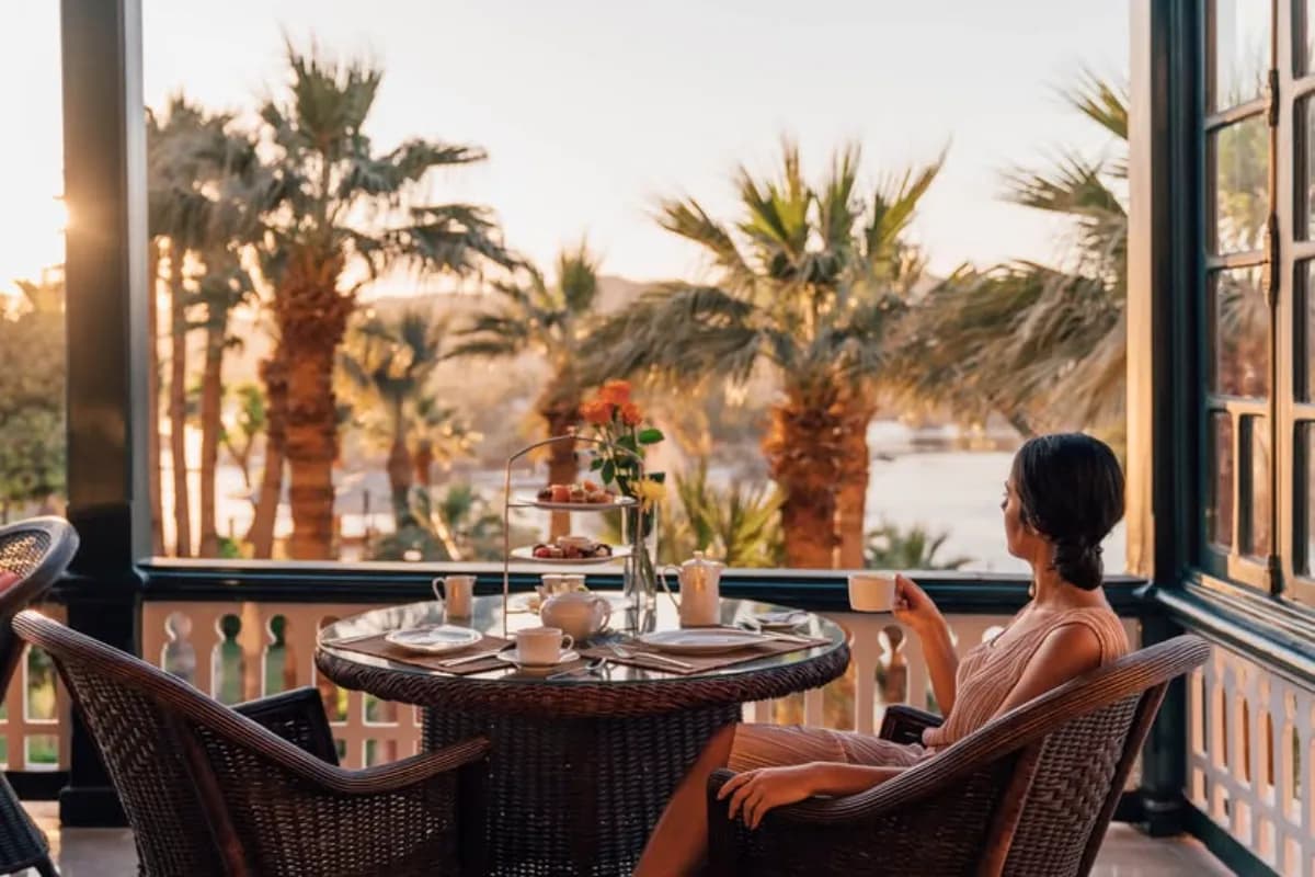 Afternoon Tea at Sofitel Legend Old Cataract Aswan