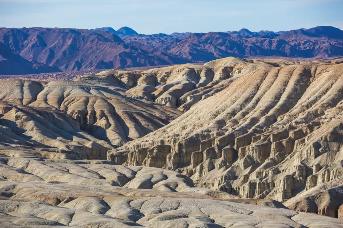 Aktau mountains in the Altyn Emel National Park