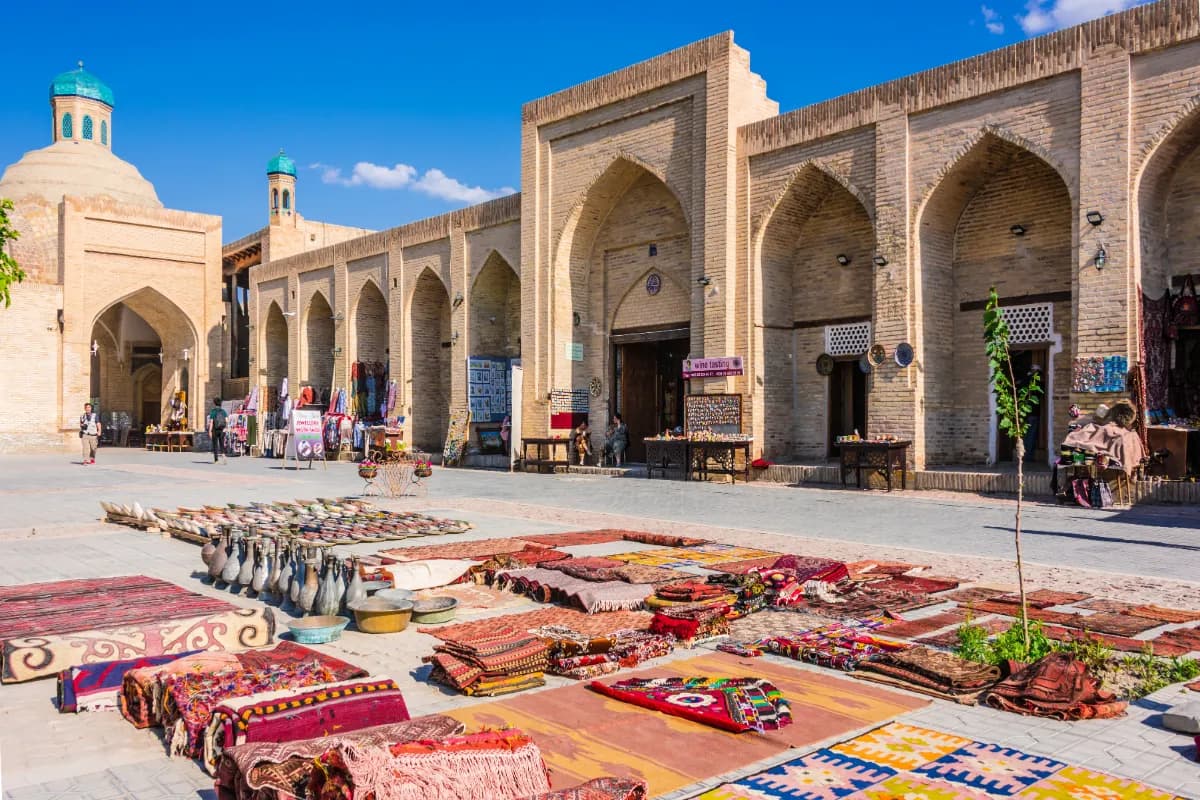 Marvel at traditional architecture in Bukhara