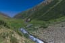 Koksai gorge in the Aksu-Zhabagly Nature Reserve in Kazakhstan