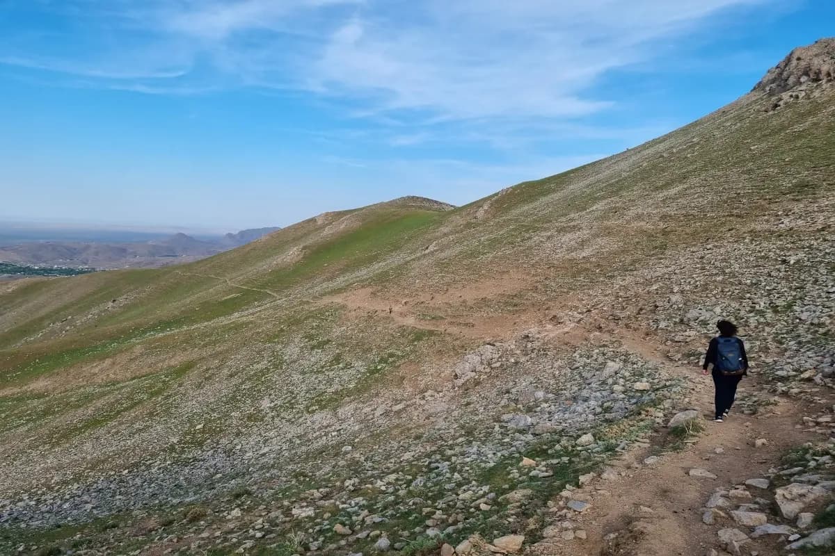 Hike in the Nuratau Mountains