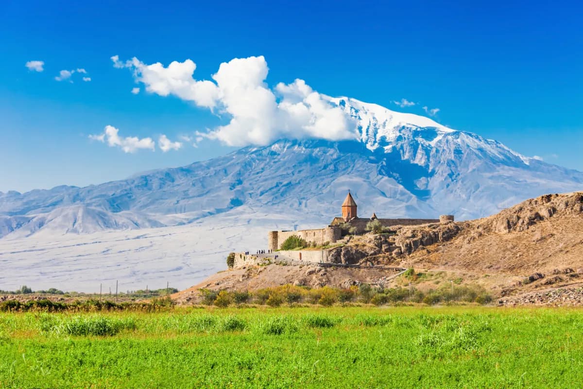 Khor Virap with Mount Ararat