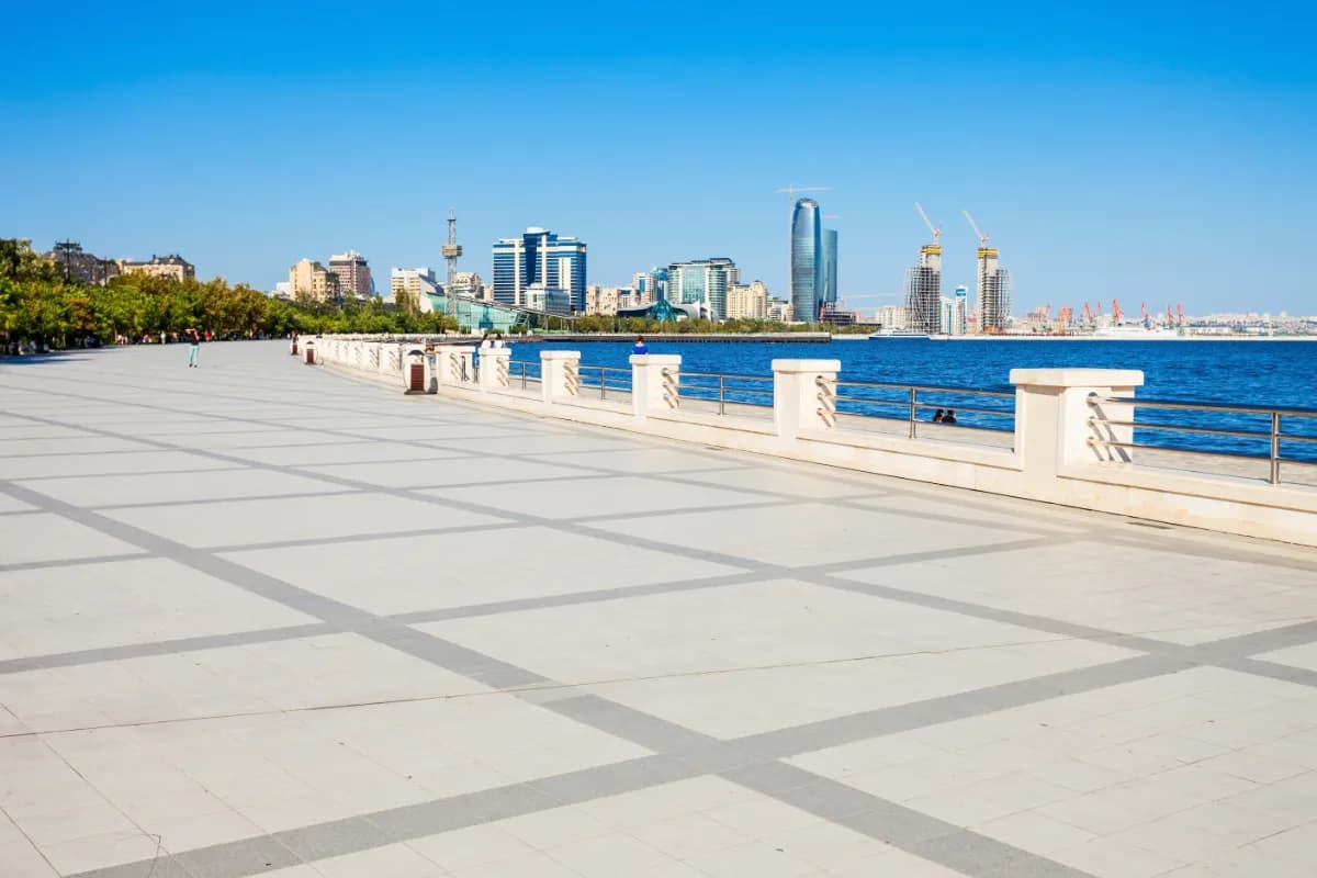 Baku boulevard, Azerbaijan