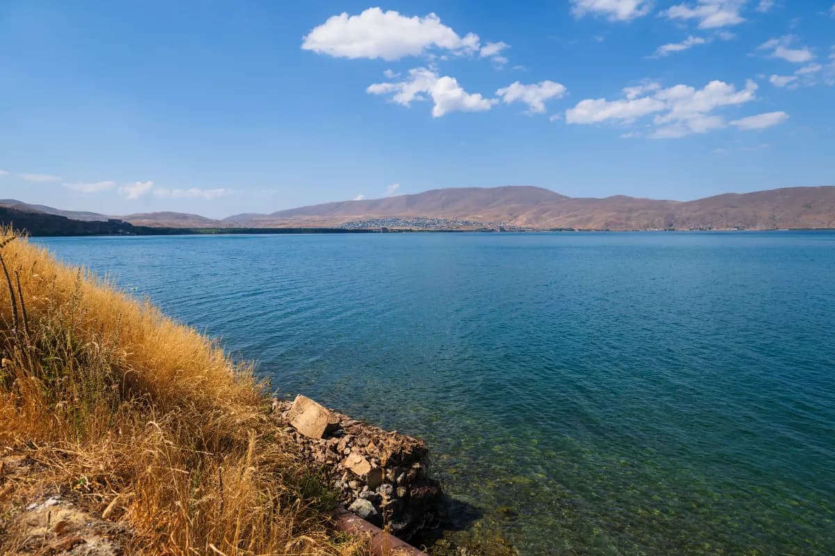 Amazing view of Lake Sevan