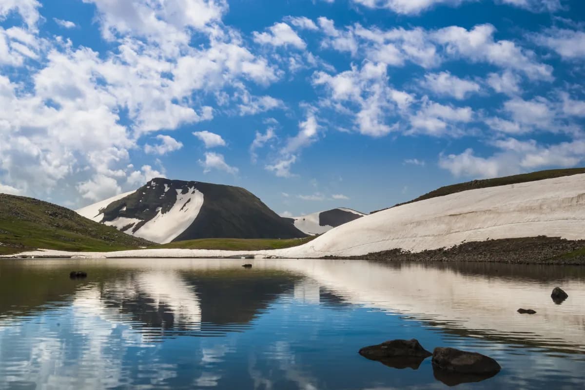 Beautiful mountain Azhdahak