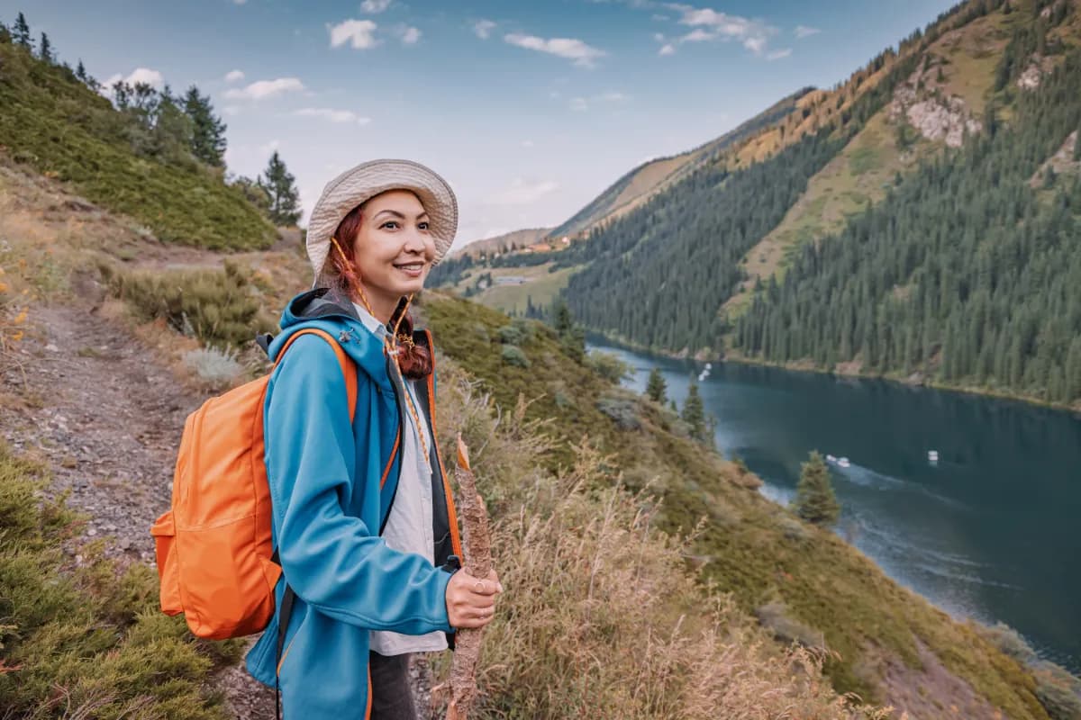 Hike Trails Around the Kolsai Lakes