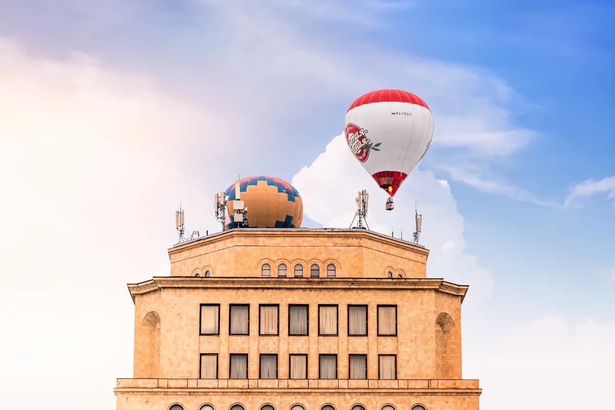 Hot-Air Ballooning in Yerevan