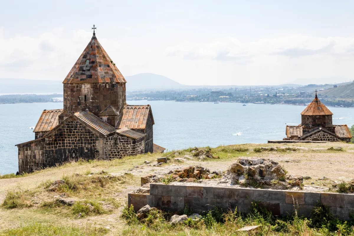 View of churches in Sevanavank