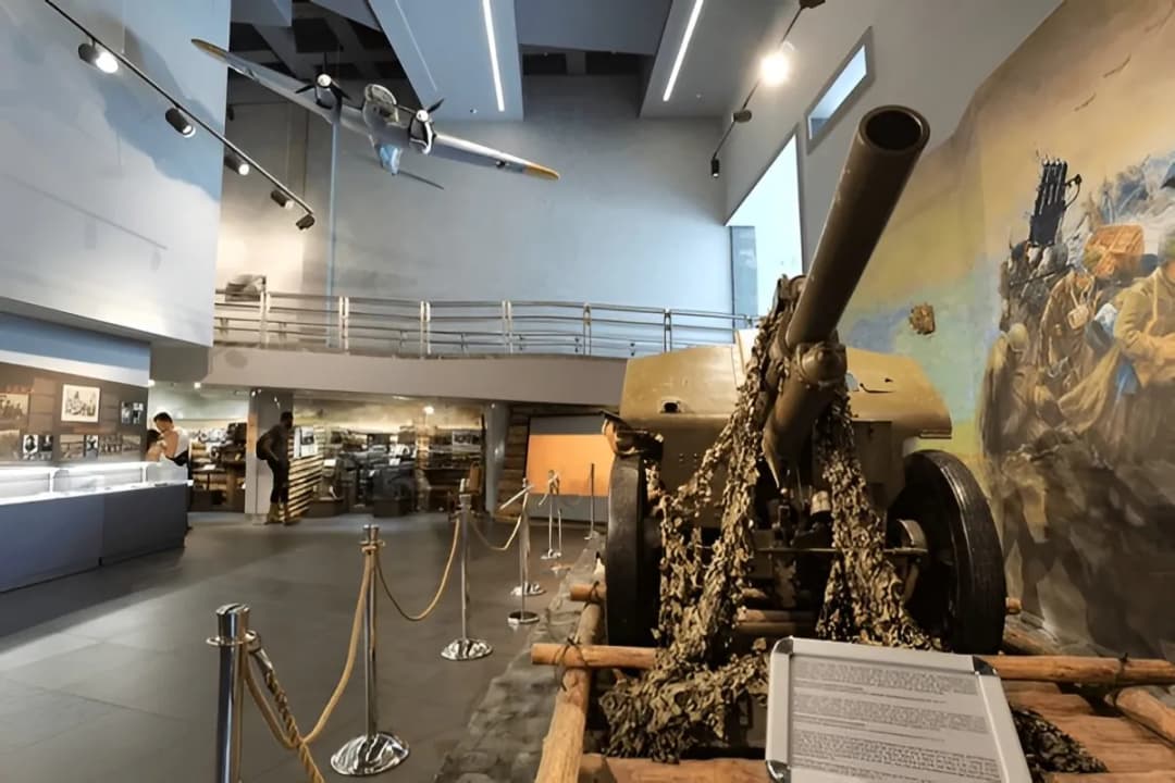 Military Equipment Display
