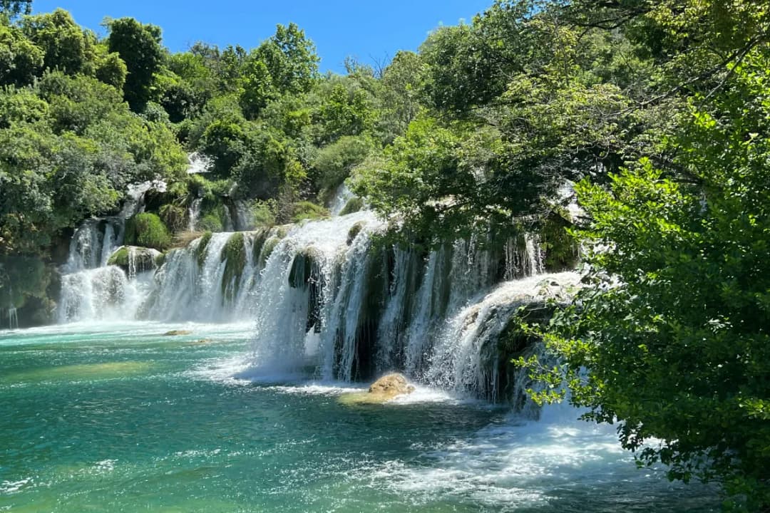 Praslin National Park Waterfall
