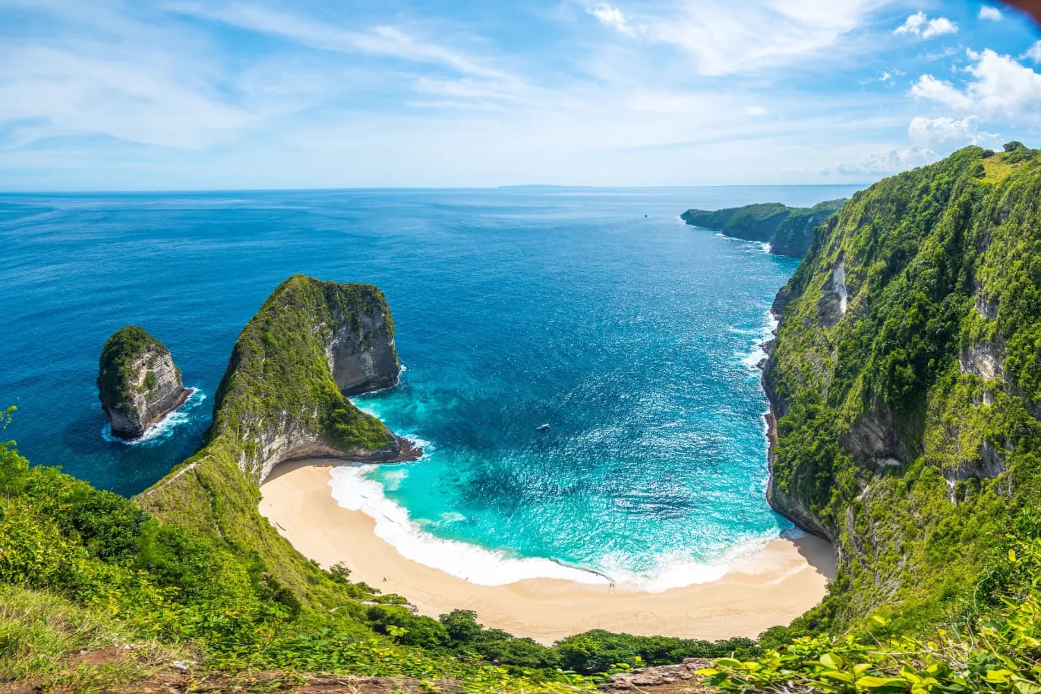 Kelingking beach