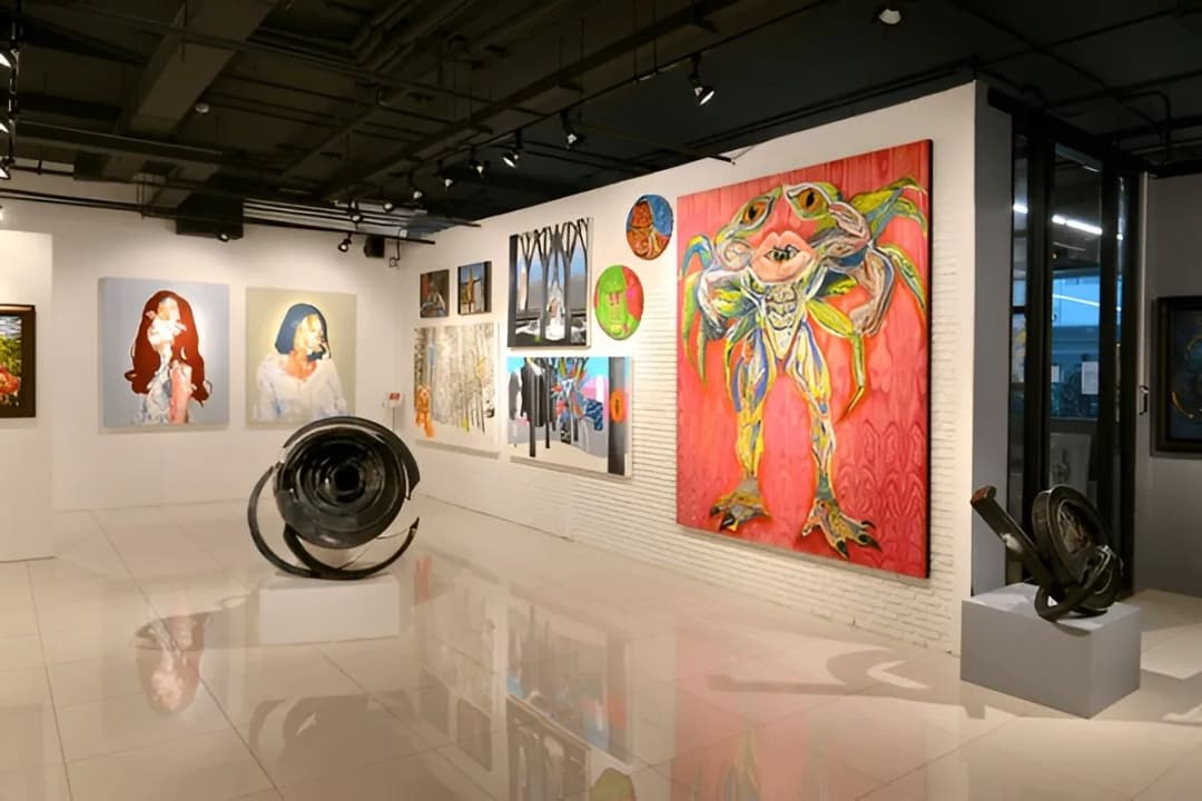 3D Interactive Art Zones