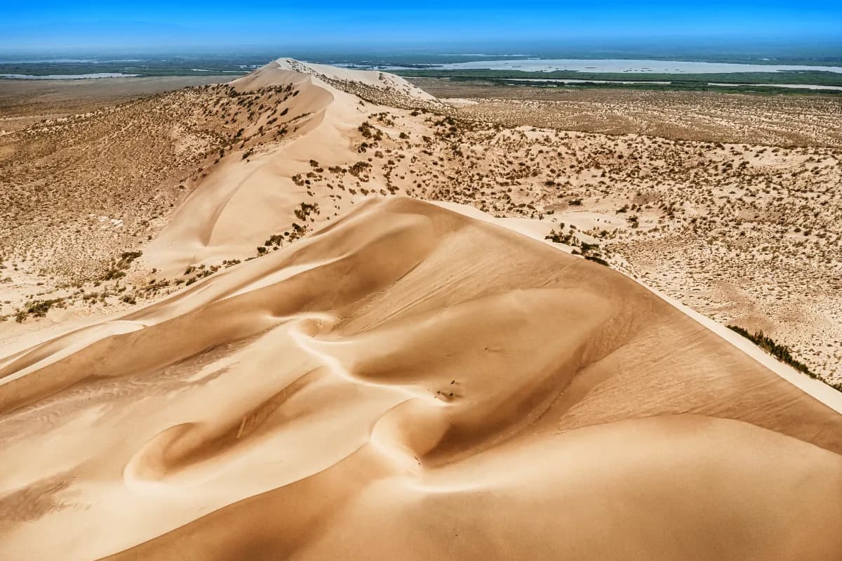 Sand Dune in Altyn Emel National Park