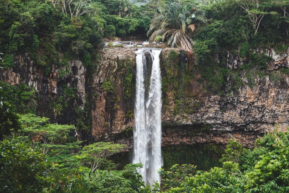 Chamarel Waterfall