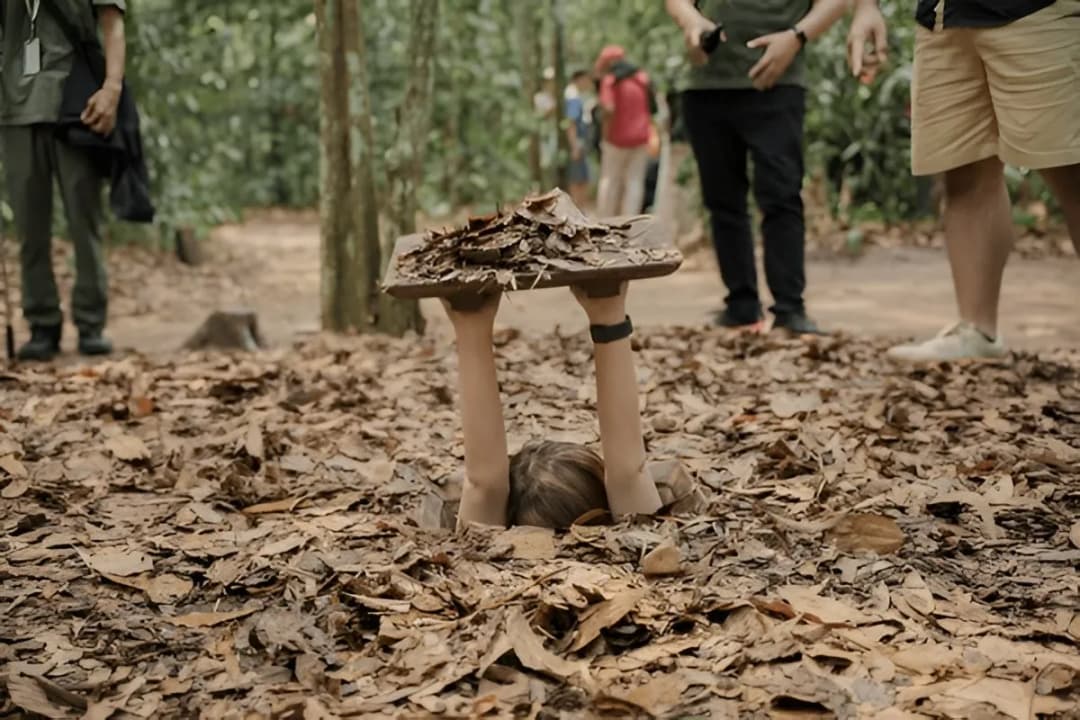 Camouflaged Tunnel Entrances