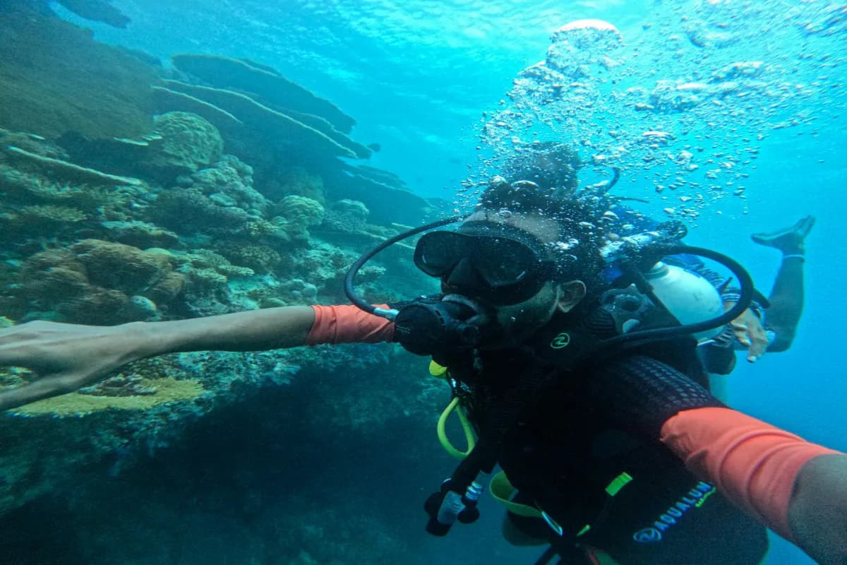 Scuba Diving at Maldives