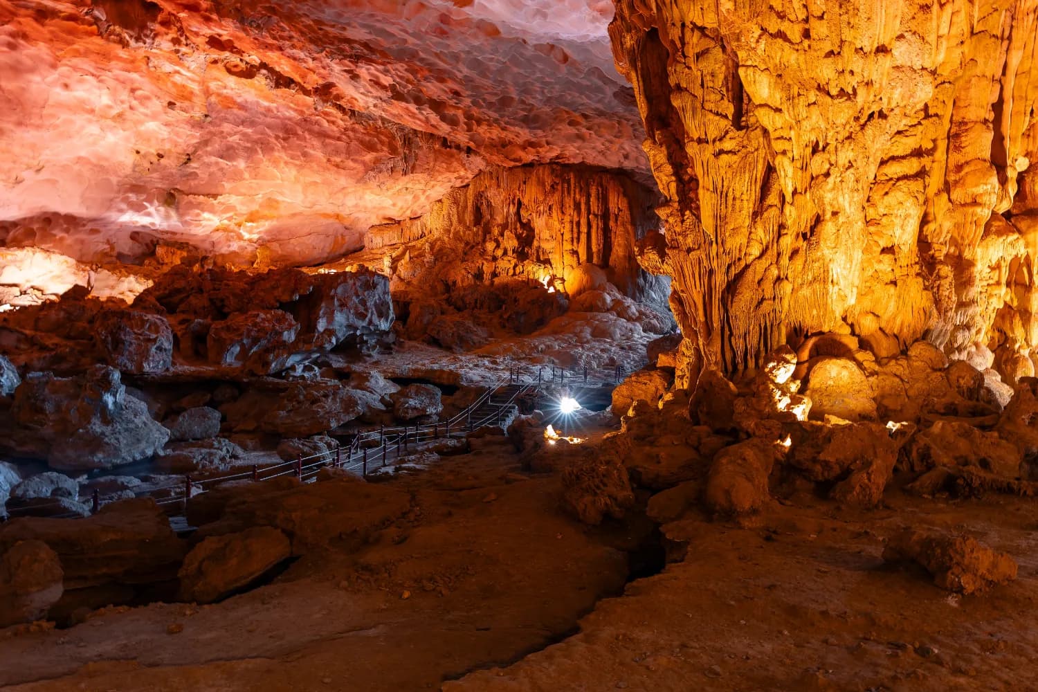 Cave at Halong Bay