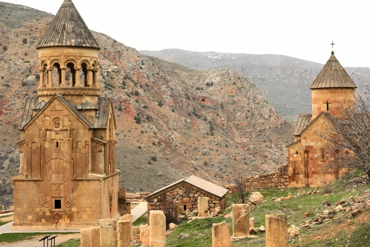 Ancient Noravank monastery