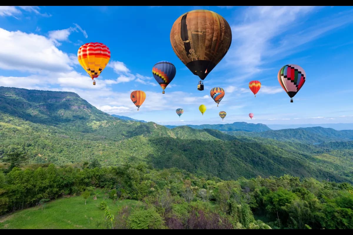 Hot Air Ballooning in Sri Lanka