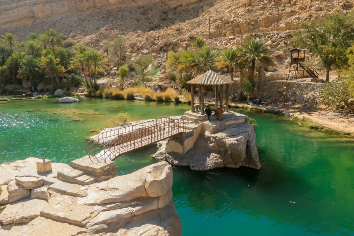 Swim in a Wadi