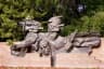 War memorial in Panfilov Park Almaty