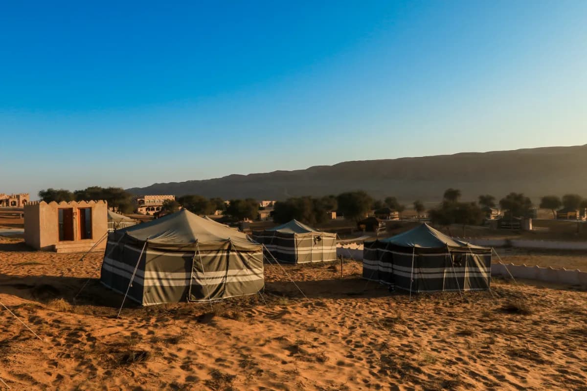 Camping in the Mountains