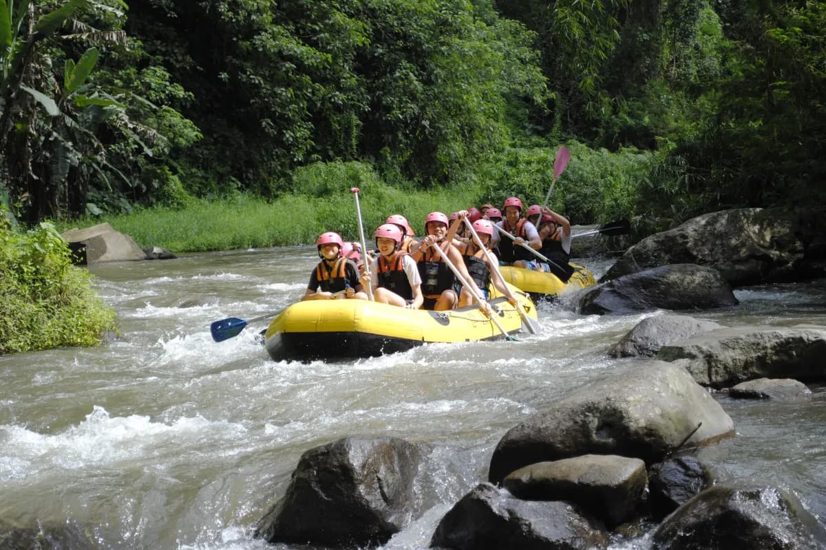 Water Rafting in Bali