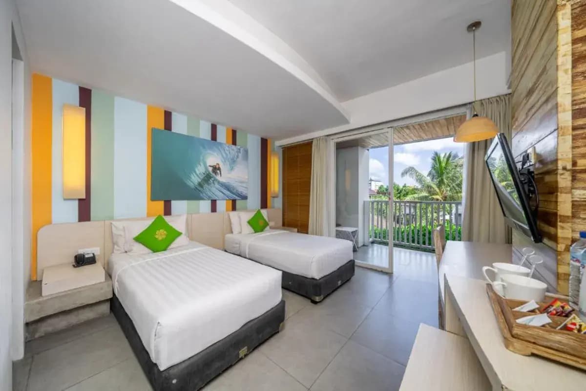 Bliss Surfer Hotel Legian Balie
