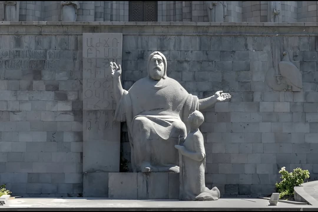Mesrop Mashtots Statue