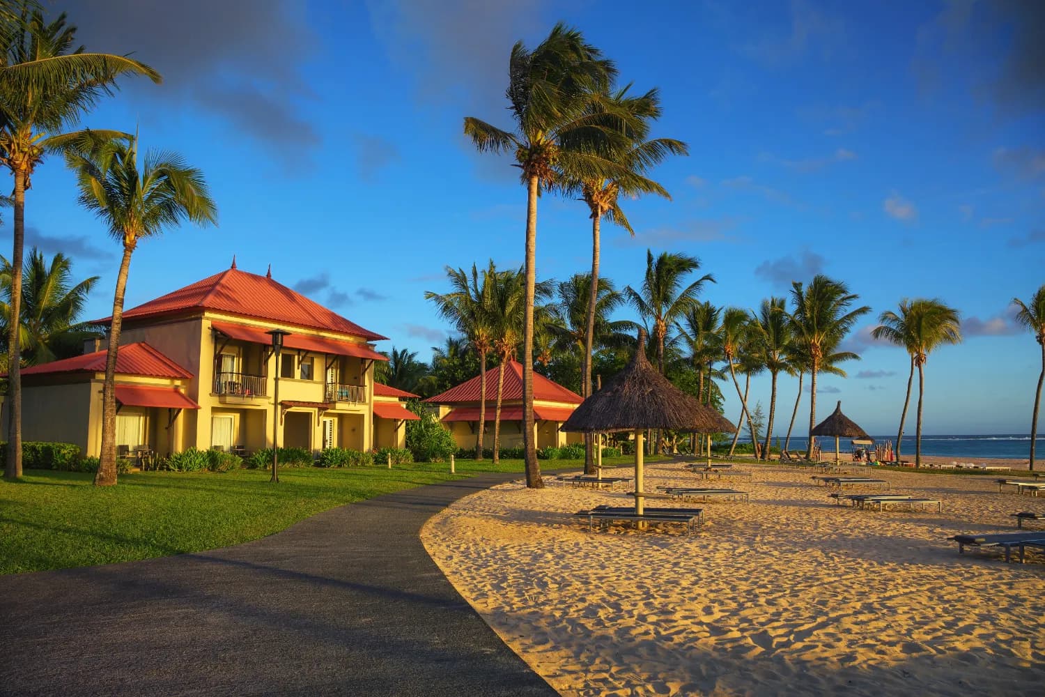 beachfront luxury resort