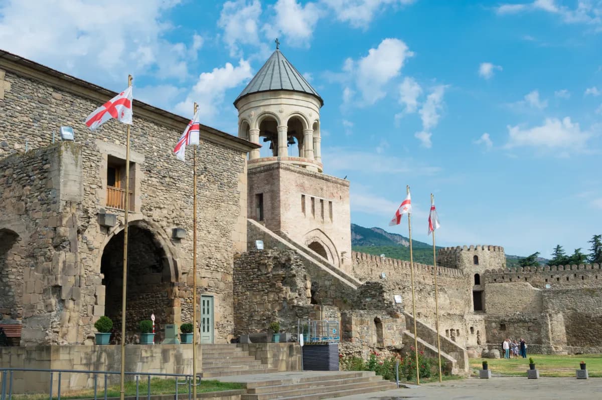 Svetitskhoveli Cathedral UNESCO World Heritage cathedral in Georgia known for medieval architecture, religious significance, and centuries of Christian history.