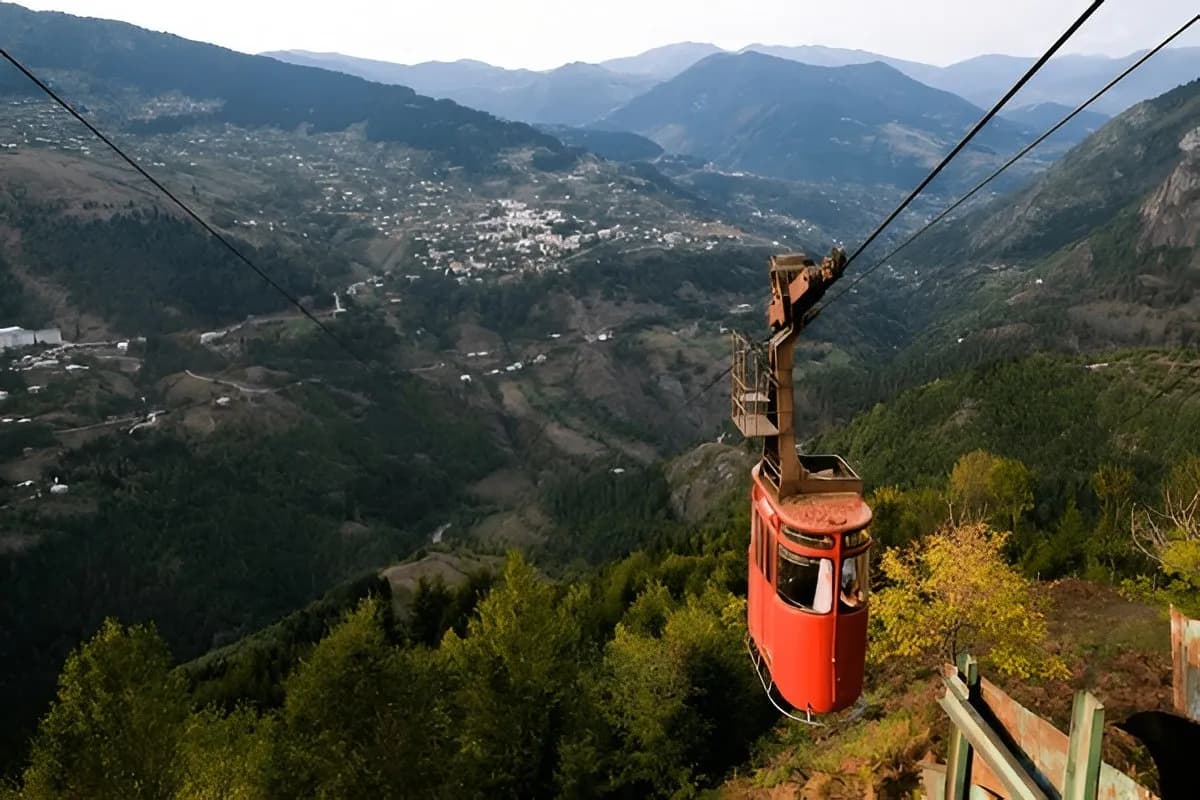 Cable Car Ride in Khulo