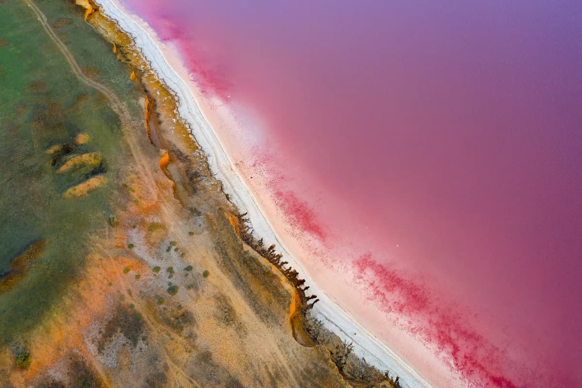 Visit Pink Lake