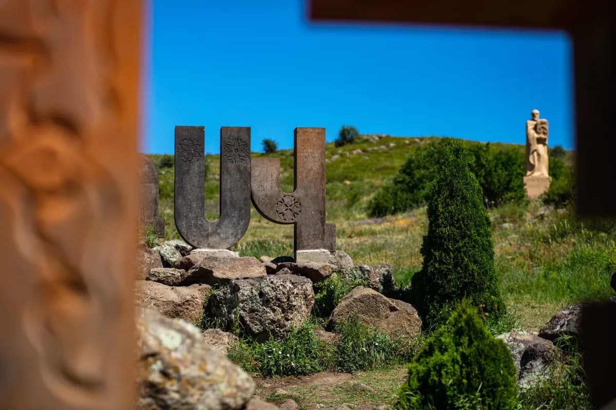 Alphabet monument