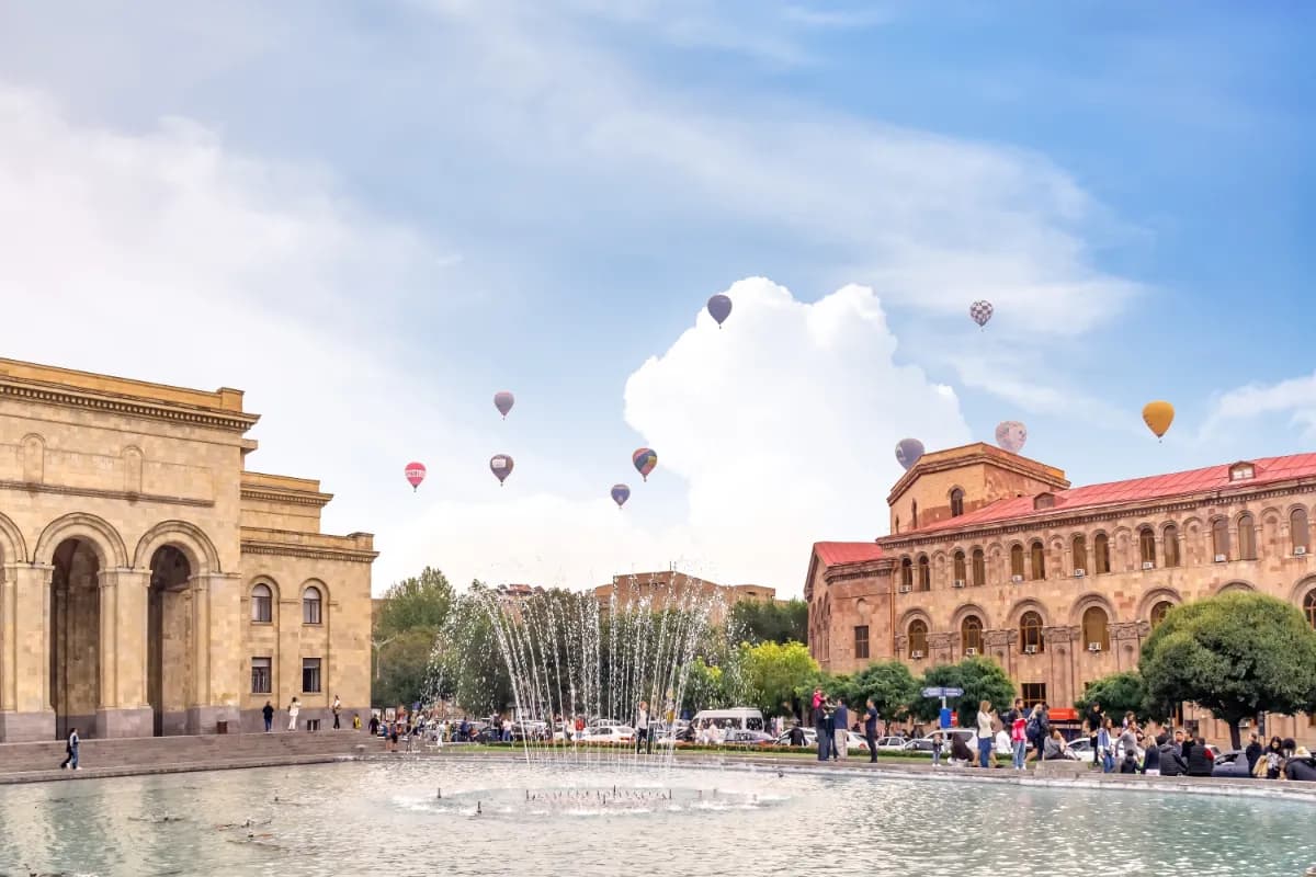 Hot-Air Ballooning in Yerevan
