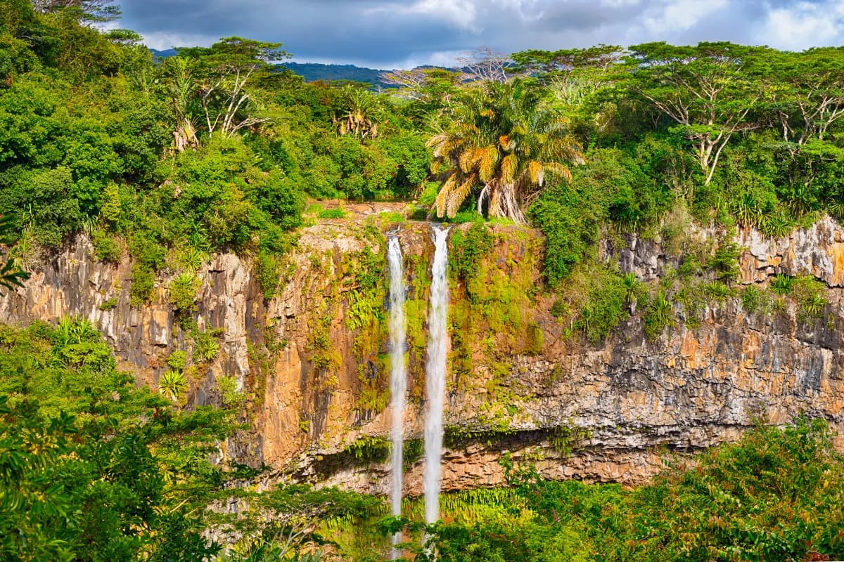 Chamarel Waterfall