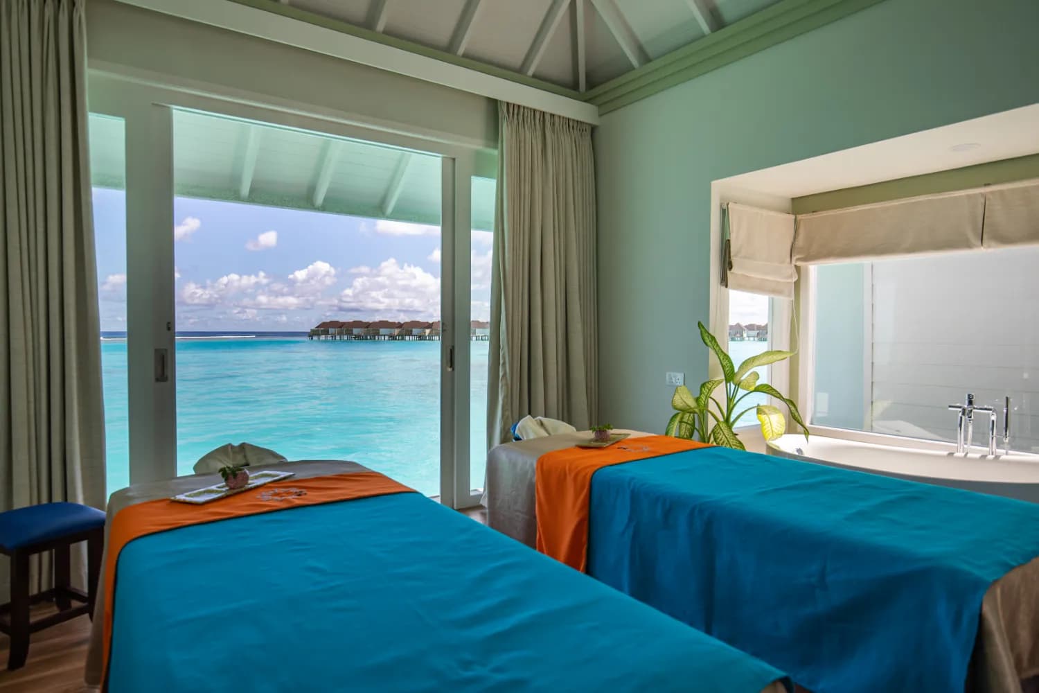 Luxury spa in Maldives