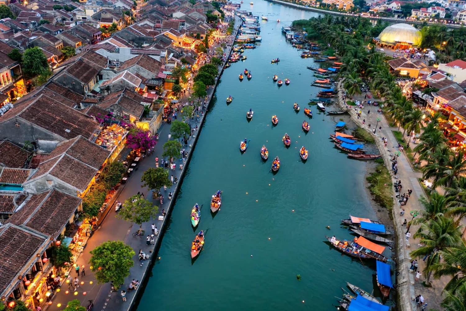 Areal View of Hoi An