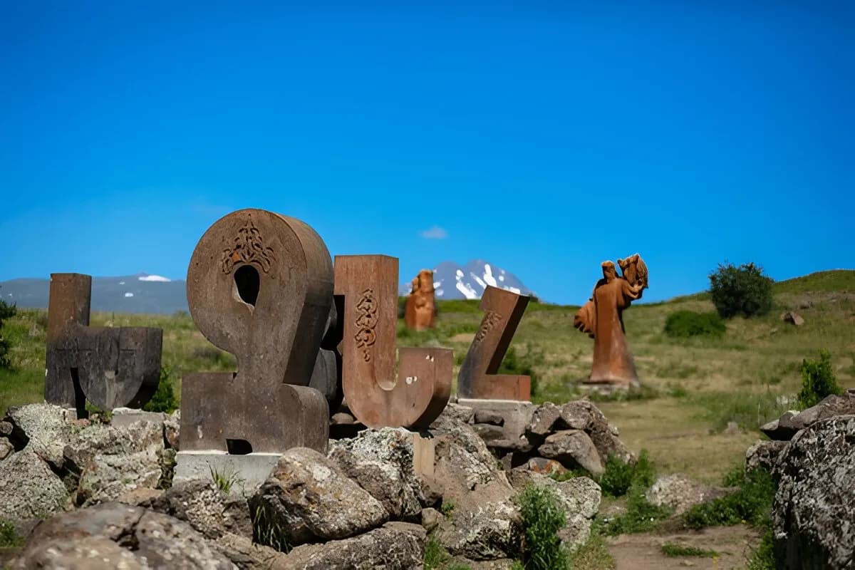 Armenian Alphabet Monument