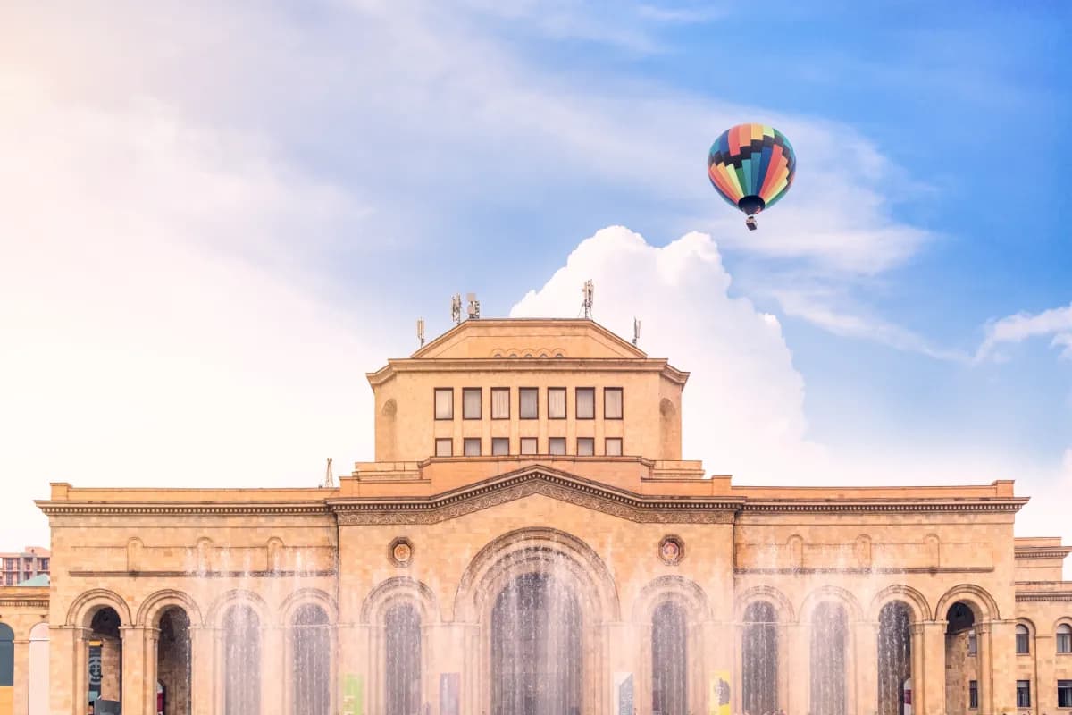Hot-Air Ballooning in Yerevan