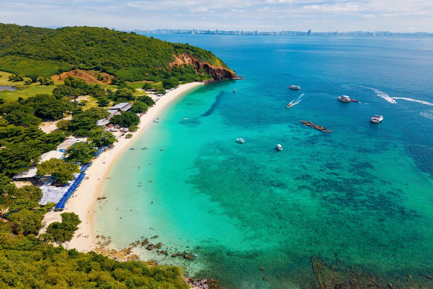 Coral Island Aerial View 