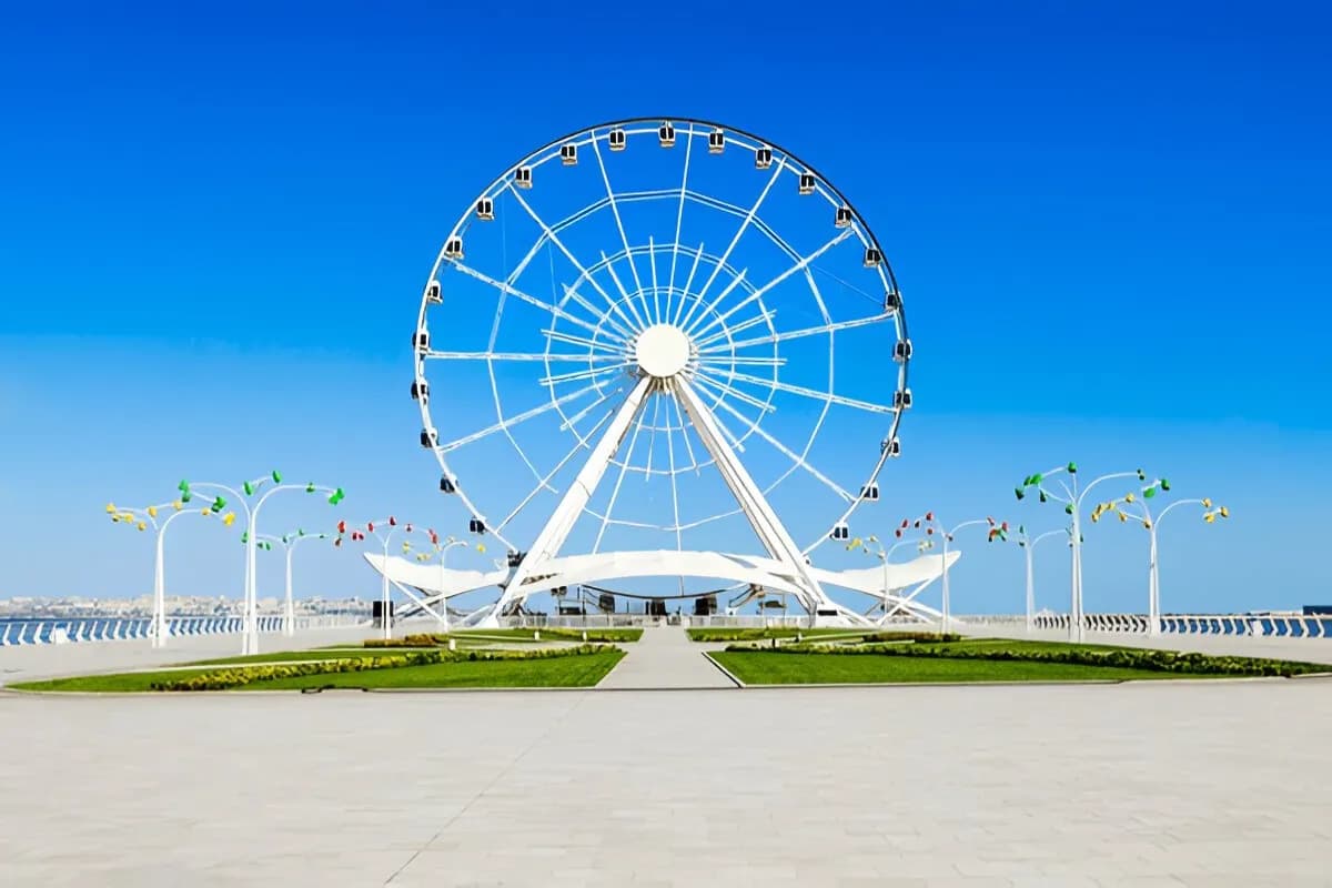Experience the Baku Ferris Wheel