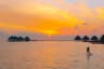 Sunset in the Maldives
