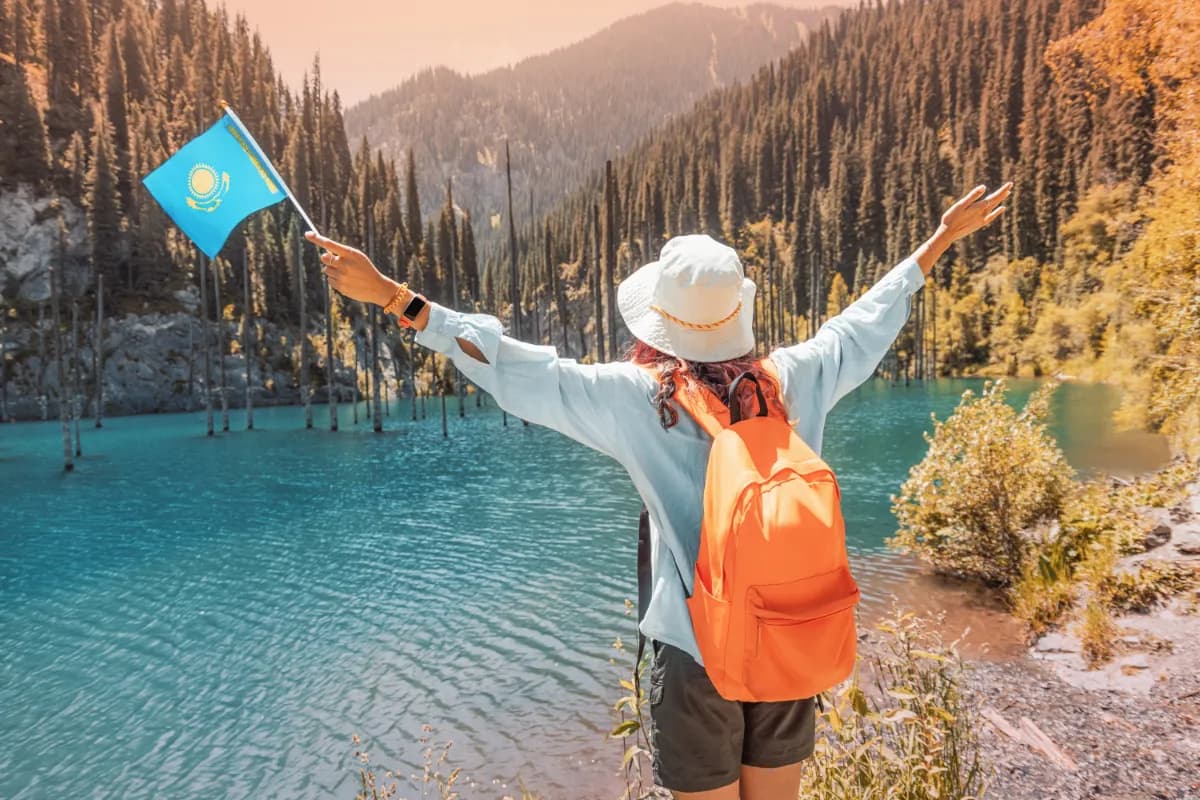 Explore Kaindy Lake