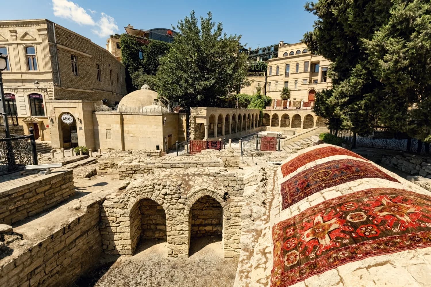 Ancient baku old city