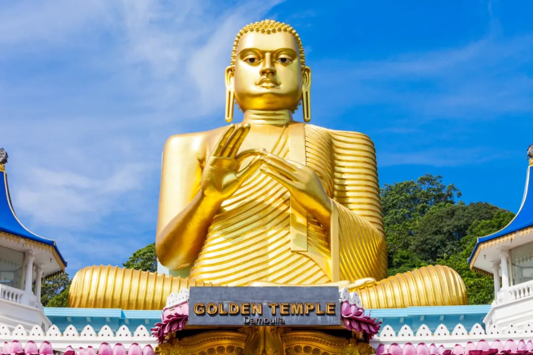Golden Buddha Statue Area